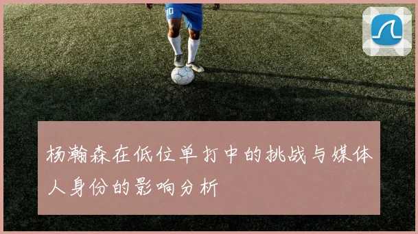 杨瀚森在低位单打中的挑战与媒体人身份的影响分析